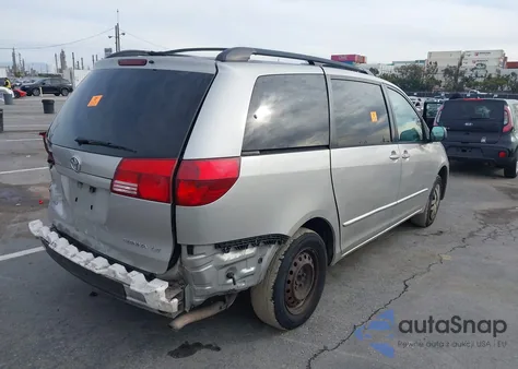 2005 Toyota Sienna Le z USA, uszkodzony, nr VIN 5TDZA23C85S341706